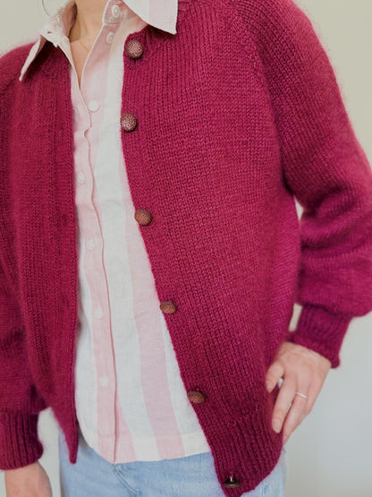 Grace Cardigan (crew neck)